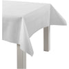 Nappe Creativ company en imitation textile, l: 125 cm, 70 gr, blanc, 10 m 1 rouleau