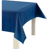 Nappe Creativ company en imitation textile, l: 125 cm, 70 gr, bleu foncé, 10 m 1 rouleau