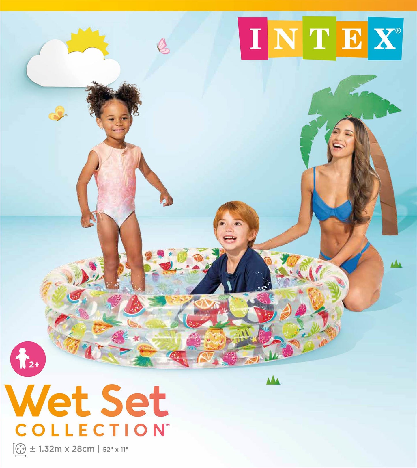Pool d'ananas Intex