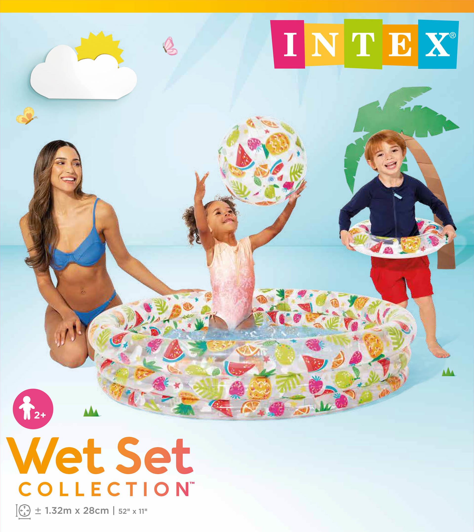 Ensemble de piscine Intex à l'ananas
