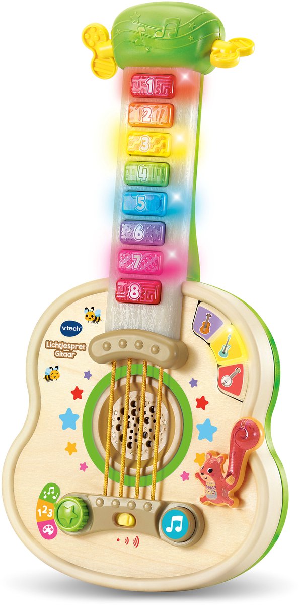 Vtech Kleuter Lightsprept Guitar