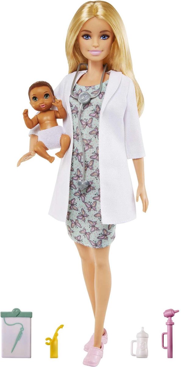 Ensemble de jeu Barbie bébé docteur