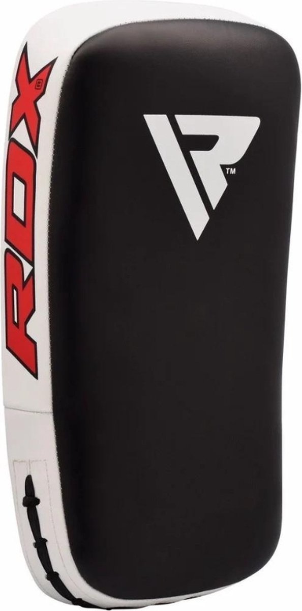 Rdx sports apr-t1 punch pad - thai kick pad - par pièce - kick pad - kickboxing - boxe - blanc
