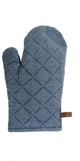 Tiseco gant de cuisine myrna 18x28cm, bleu
