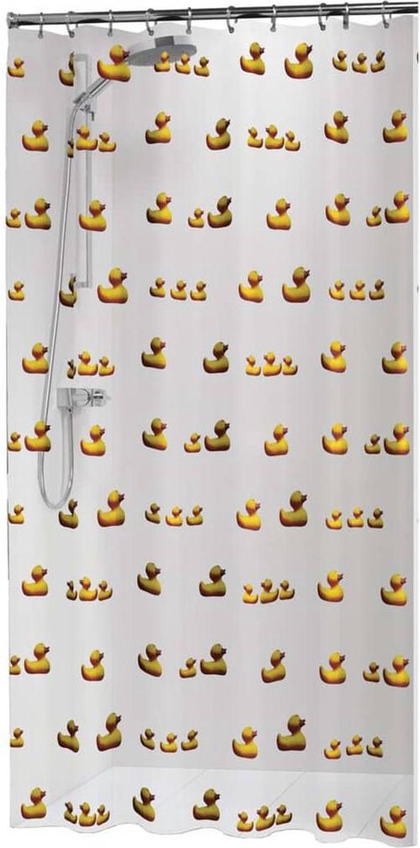 Rideau de douche en peau de phoque Sealskin 180x200 cm jaune