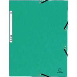Esselte dossiers élastiques 55303e a4 240x320mm vert
