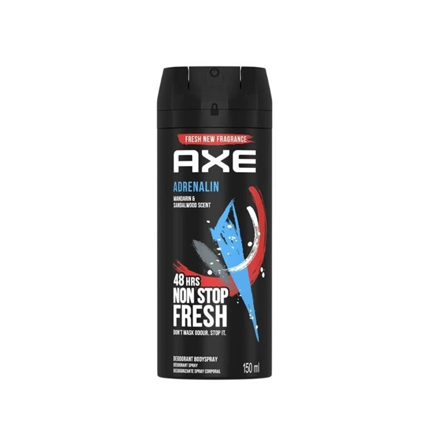 Axe déodorant spray 150ml adrénaline