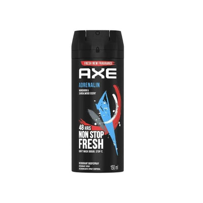Axe déodorant spray 150ml adrénaline