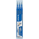 Recharge roller pilote frixion 0,4 mm bleu pack 3 pièces