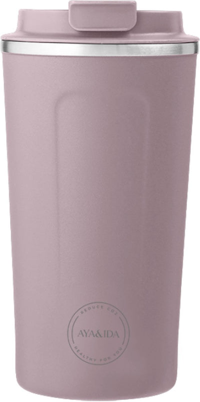 Aya ida aya ida - cup2go - tasse thermos - tasse à café - café à emporter - tasse de voyage - à emporter avec soi - 500ml - lavande