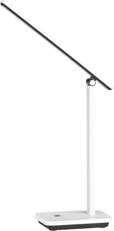 Lampe de table Eglo iniesta - LED - 35 cm - noir et blanc - dimmable