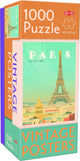 Tactic vintage Paris – puzzle – 1000 pièces – métropole romantique au style rétro – design épuré et apaisant – haute qualité scandinave