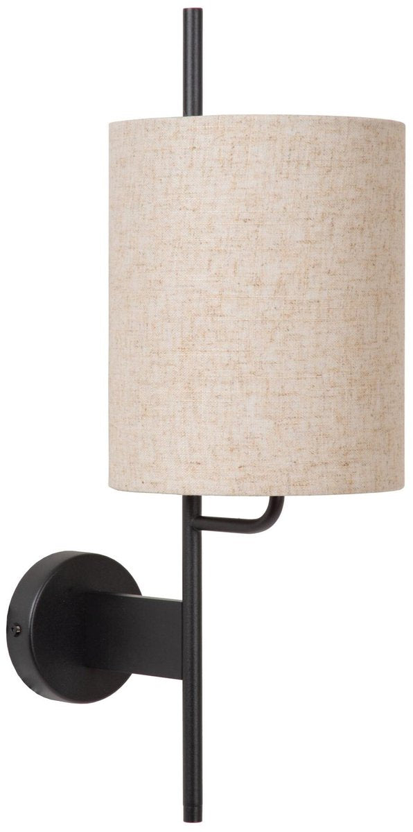 Lucide magic - applique - 1xe27 - avec point de chargement USB - noir