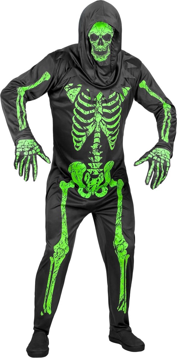 Costume squelette néon Finidi adultes