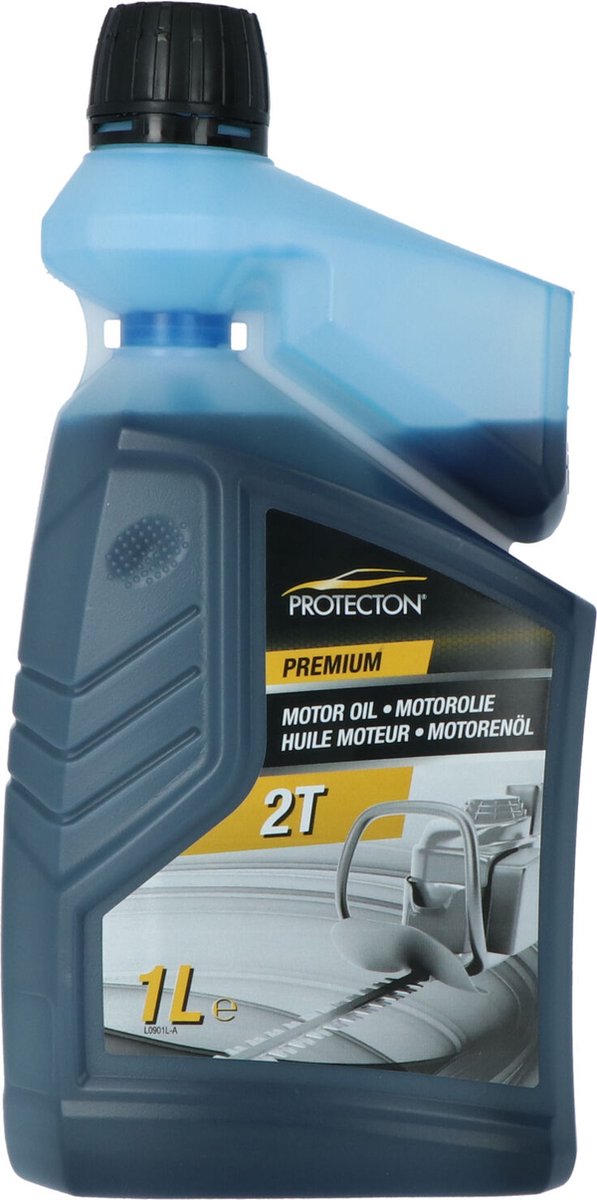 Huile moteur Protecton 2t - semi-synthétique - pour moteurs 2 temps refroidis par air - api tc jaso fd - 1 litre