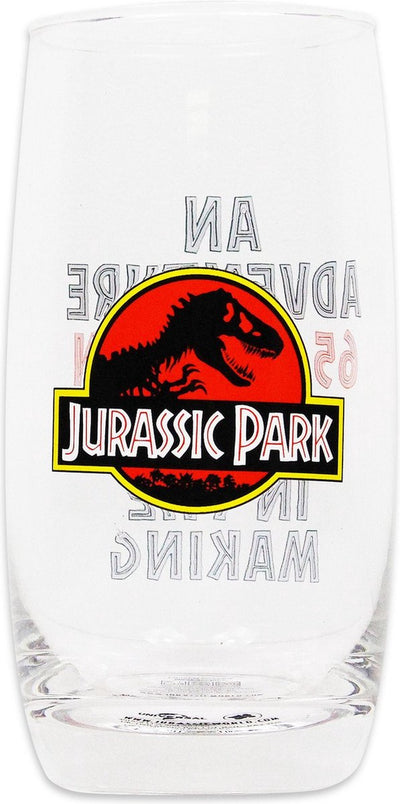 Parc jurassique Half Moon Bay - verre à boire - transparent avec impression - 450ml