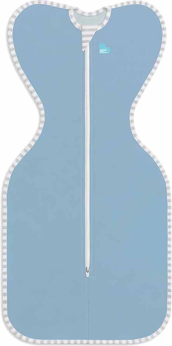 Gigoteuse bébé Love to dream ™ swaddle up™ - emmaillotage - bébé 3-6 mois - 6-8,5 kg - toutes saisons - 1,0 tog - vieux bleu