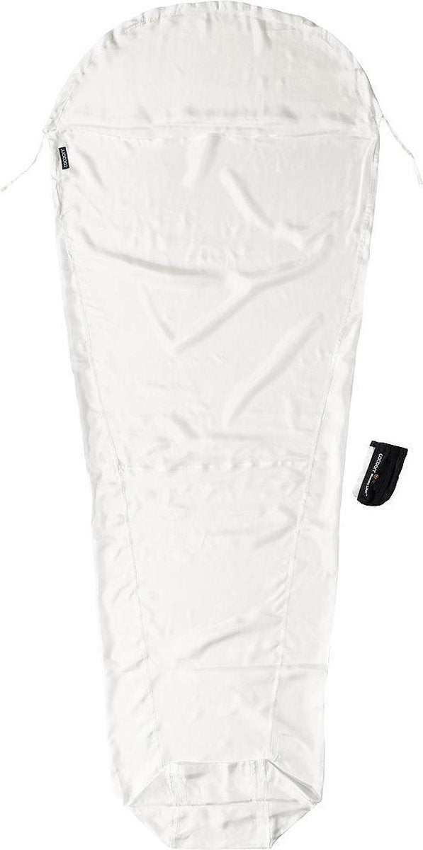 Cocoon mummyliner - doublure de drap - soie - blanc