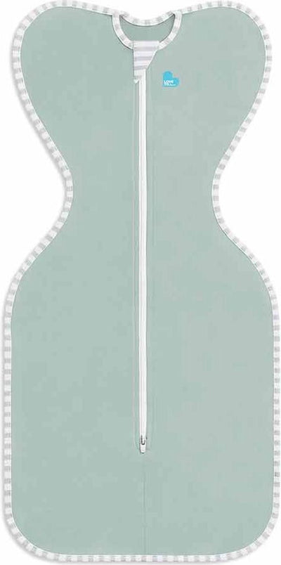 Love to dream ™ gigoteuse pour bébé swaddle up™ - emmaillotage - bébé 0-3 mois - 3,5-6 kg - été - 0,2 tog - vert olive