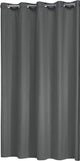 Rideau de douche en peau sceaux sceaux coloris 180x200 cm gris