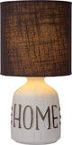Lucide cosby - lampe de table - ø 16,5 cm - 1xe14 - blanc - japandi