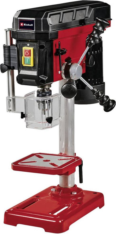 Perceuse à colonne Einhell tc-bd 450 - 450 w - 600-2 650 t min - b16 - mandrin sans clé : ø1,5-13 mm - max. profondeur de perçage : 50 mm - table de perçage : 160x160 mm - la table de perçage est inclinable, rotative et réglable en hauteur