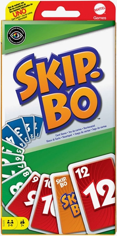 Mattel games - skip-bo card game