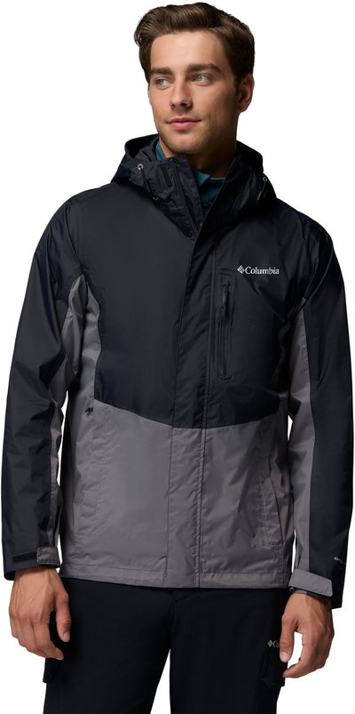 Columbia pouring Adventure™ III Jacket Veste outdoor pour hommes - noir, gris ville