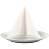 Serviettes Creativ company, taille 33x33 cm, blanches, 20 pièces 1 boîte