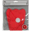 Creativ company fleurs en papier, d 15+25 cm, 230 gr, rouge, 2 pièces 1 boîte