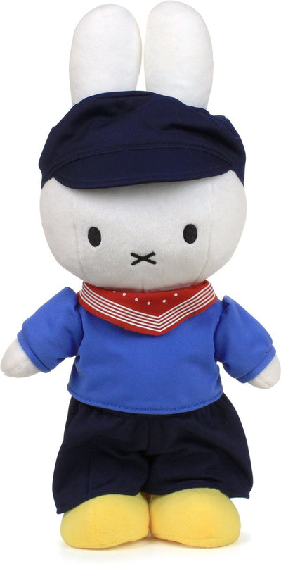 Miffy fermier - peluche - 24 cm