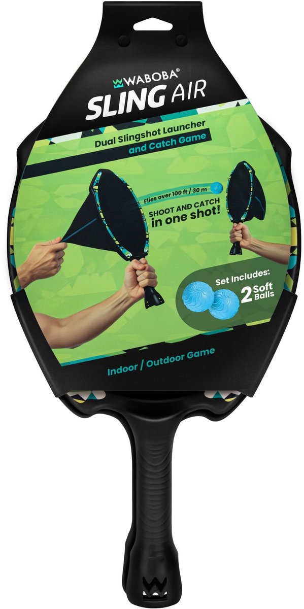 Waboba Slingair - jeu de lancement et de capture - adapté à l'intérieur et à l'extérieur