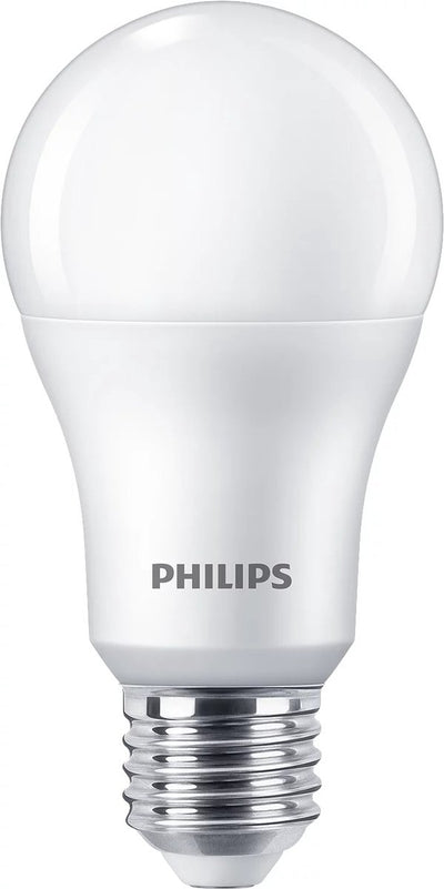 Lampe LED Philips mate - 100 w - E27 - lumière blanc chaud - 6 pièces