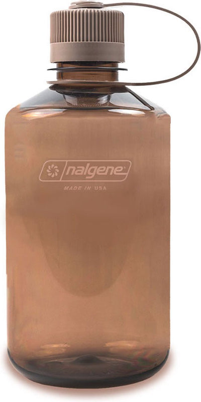 Nalgene - bouteille à goulot étroit - gourde - bouteille d'eau - étanche - 500 ml - sans bpa - sustain - moka