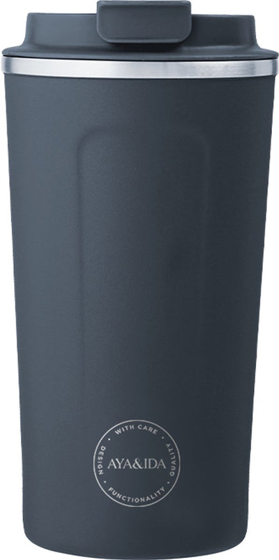 Aya ida aya ida - cup2go - tasse à café - café à emporter - tasse de voyage - à emporter - 500ml - marine nouveau !