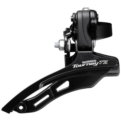 Shimano Voorkerilleur 6 Tourney à 7 vitesses TZ FD-TZ500 Down Swing Top Pull High Blamp Ø28,6 mm 42T