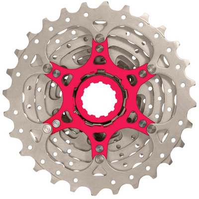 Cassette SunRace 10V 11-28 CSRX0 argent métallisé