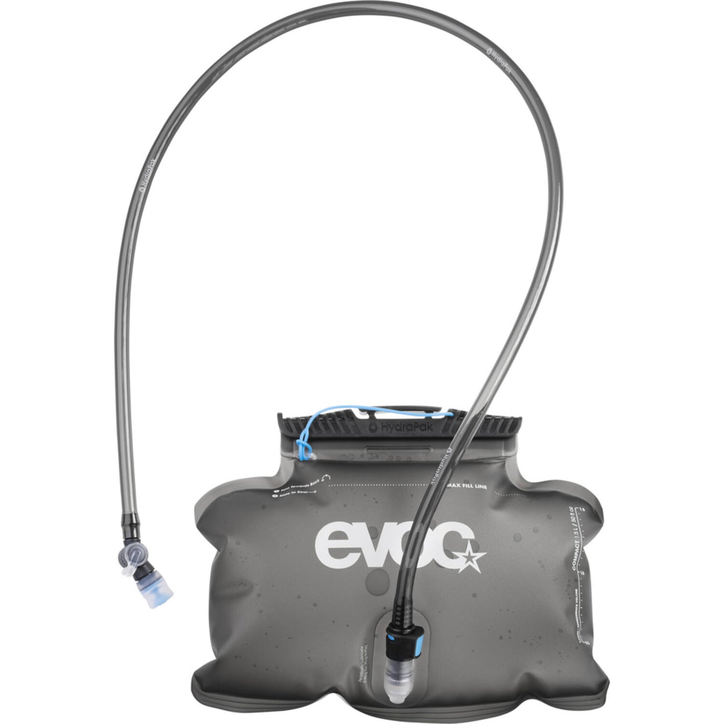 Evoc - sac banane avec poche d'hydratation gris carbone 1,5l
