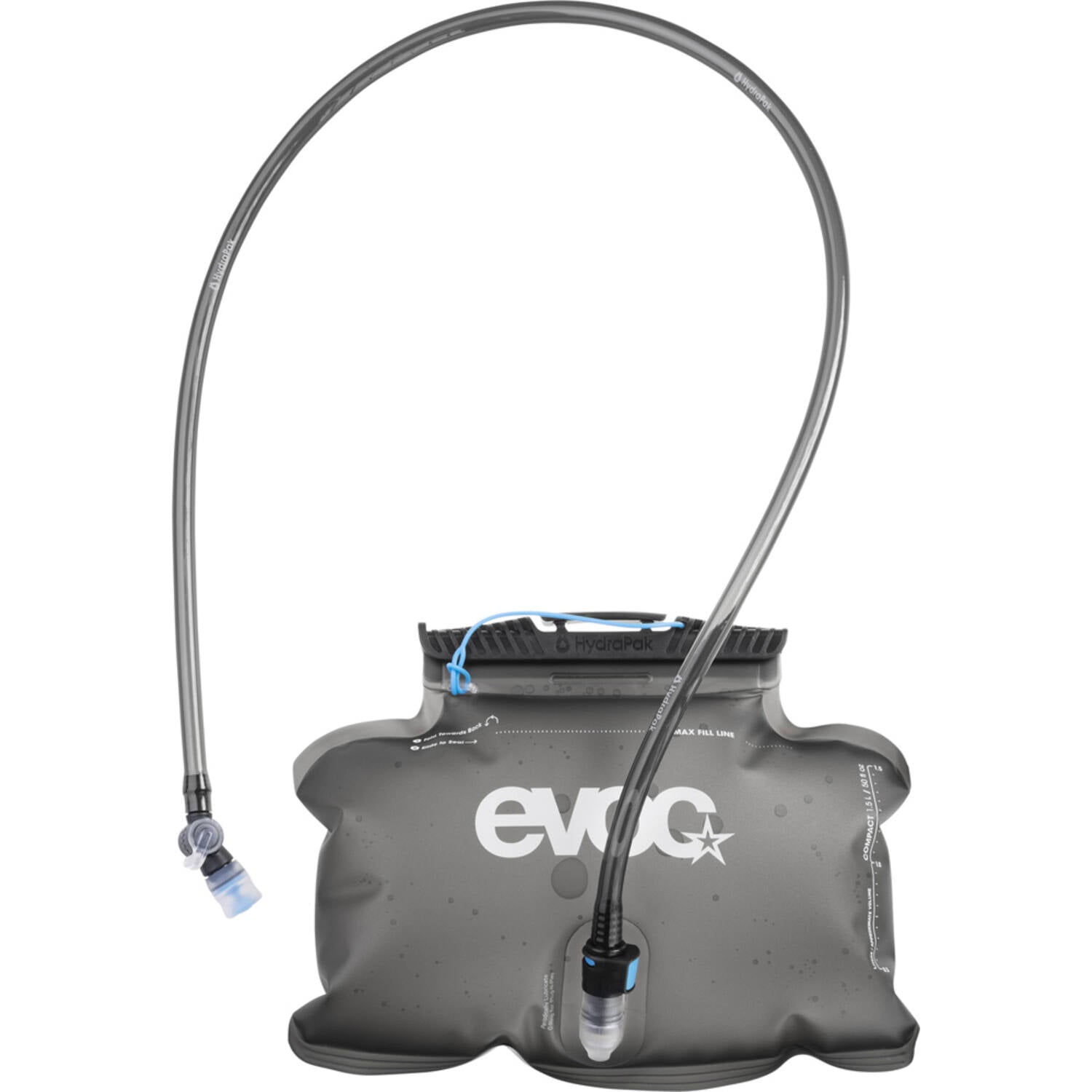 Evoc - sac banane avec poche d'hydratation gris carbone 1,5l