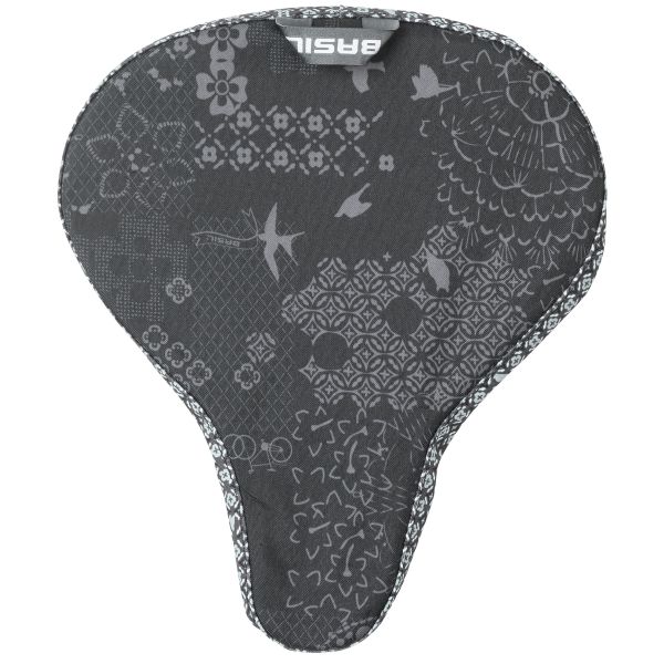Basil Bohème - tapis de selle - charbon de bois