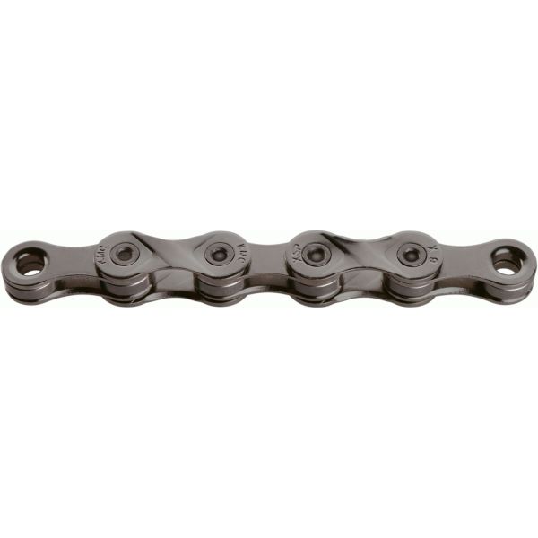 Chaîne de vélo KMC X9 Grey, 114 maillons, 9 vitesses, grise