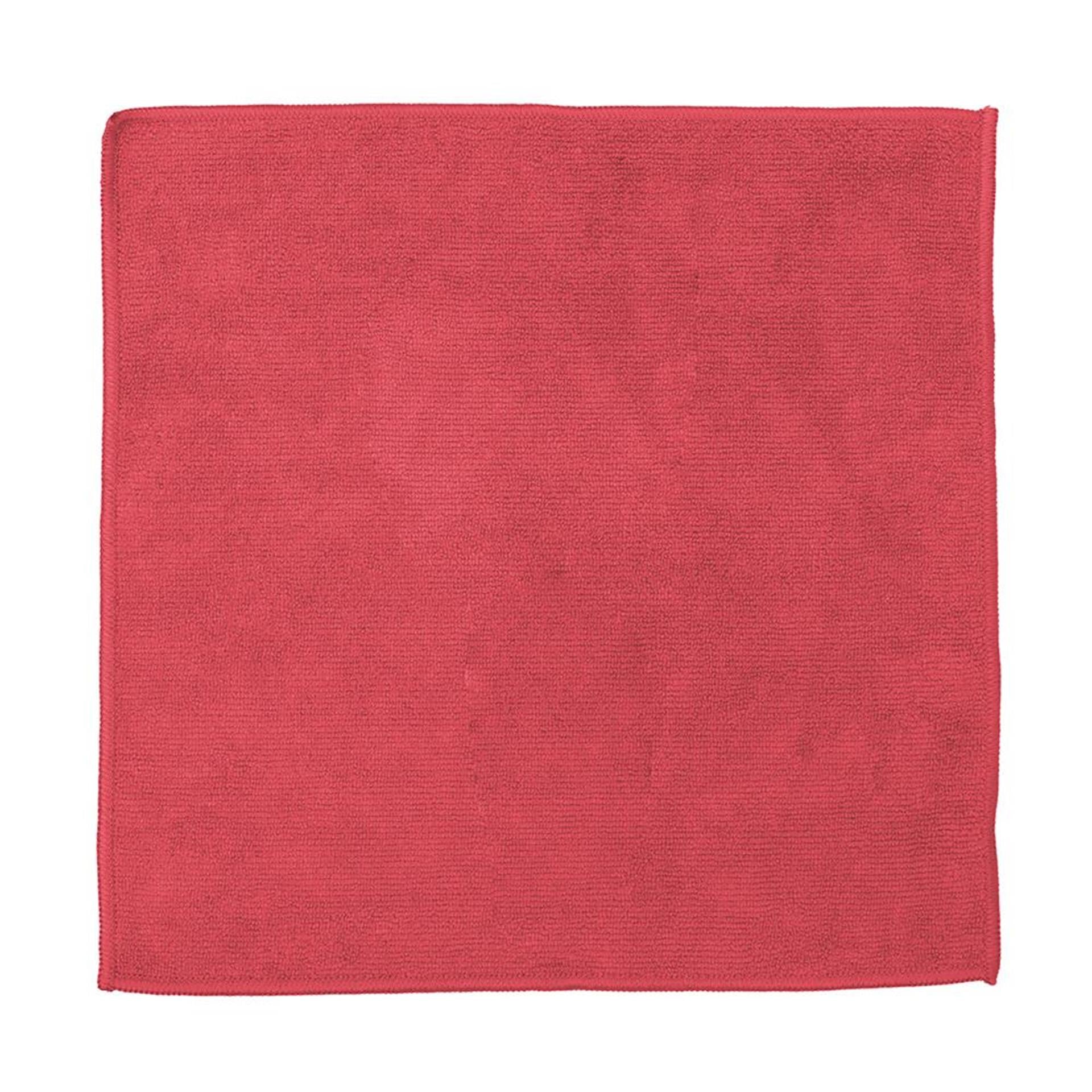 Ddddd chiffon microfibre 30x30 rouge 6 pcs.