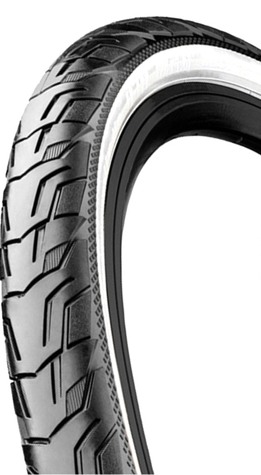 Continental Tire Ride City 28x1.75 (47-622) Reflex blanc noir