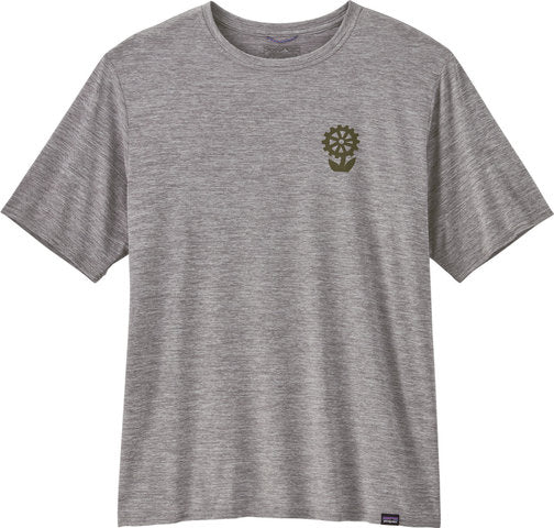 Patagonia capilene cool t-shirt graphique quotidien terres
