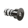Adaptateur de miroir ergotec côté direction m-88 m-99 alu noir