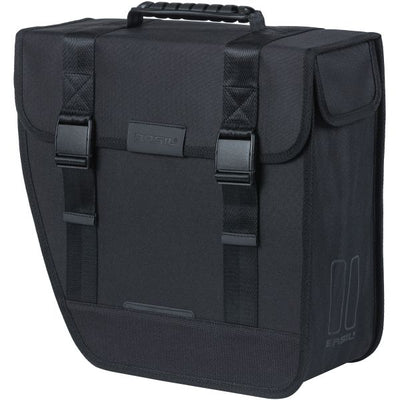 Tour de basilic à gauche - Sac à vélo unique, noir, 14L