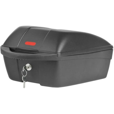 Top case Polisport Luxe avec attache rapide pour porte-bagages - noir