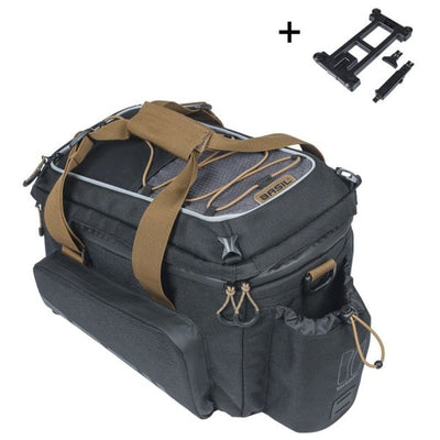 Basil bagage menace sac Miles xl Mik 9-36L Black Lime
