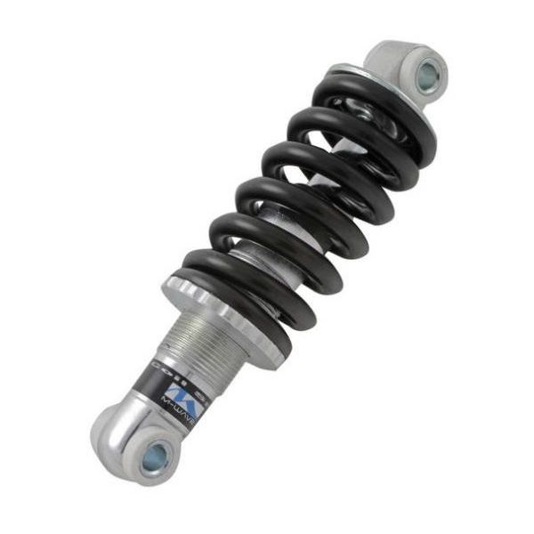 M-wave achterdempemper 150 mm en aluminium noir en aluminium noir