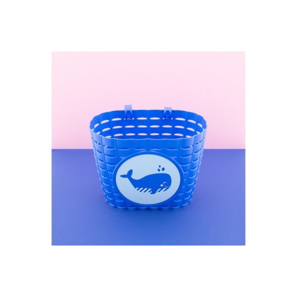Qibbel Widek Children's Basket Explorer Splashy Whale Blauw